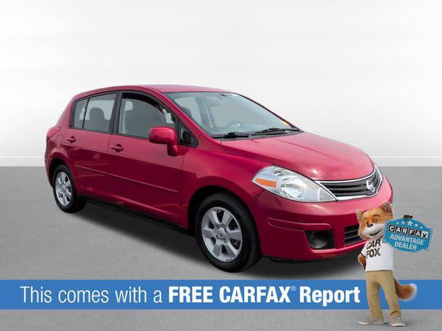 used 2012 Nissan Versa car, priced at $4,800