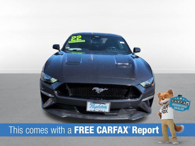 used 2022 Ford Mustang car, priced at $40,500