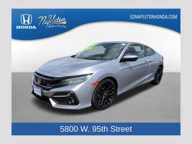 used 2020 Honda Civic Si car, priced at $18,250