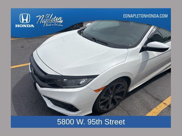 used 2019 Honda Civic car, priced at $18,500