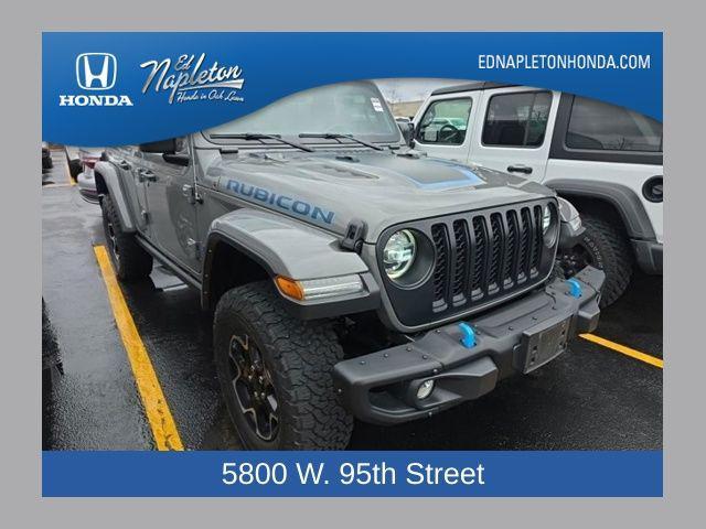 used 2022 Jeep Wrangler Unlimited 4xe car, priced at $30,000