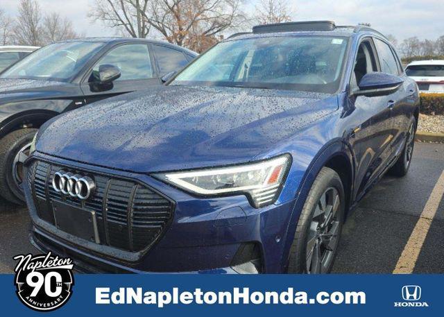 used 2021 Audi e-tron car, priced at $25,500