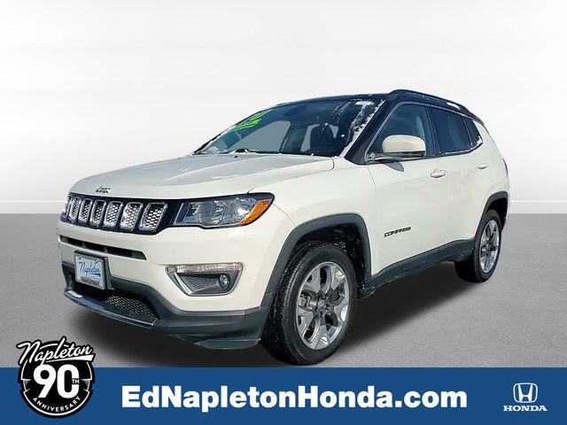 used 2020 Jeep Compass car, priced at $17,500