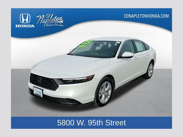 used 2025 Honda Accord car, priced at $27,525