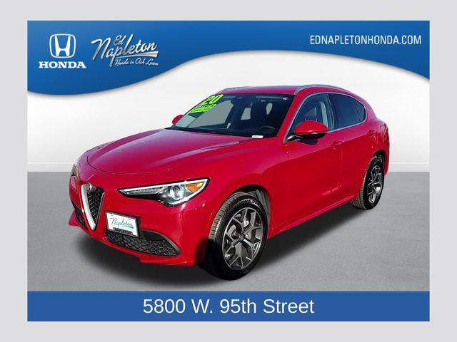 used 2020 Alfa Romeo Stelvio car, priced at $18,300