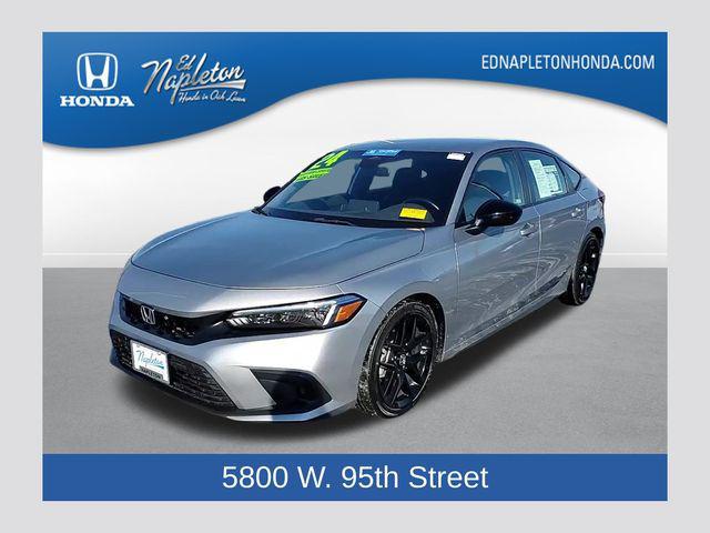 used 2024 Honda Civic car, priced at $23,000