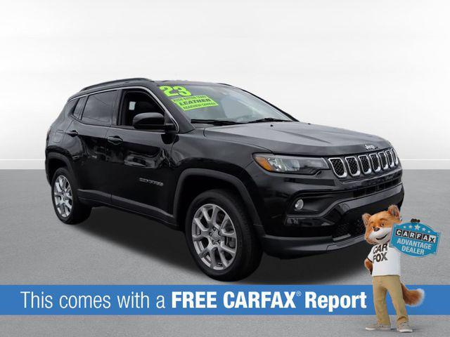 used 2023 Jeep Compass car, priced at $23,412