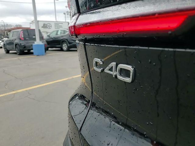 used 2023 Volvo C40 Recharge Pure Electric car, priced at $27,000