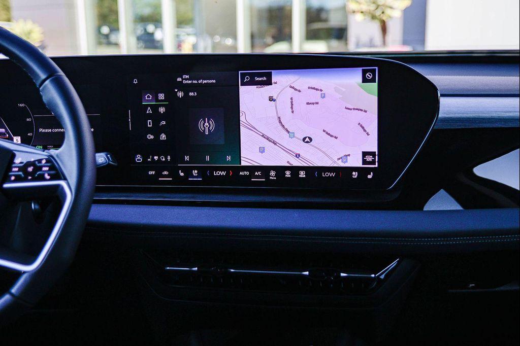 used 2025 Audi Q6 e-tron car, priced at $52,988