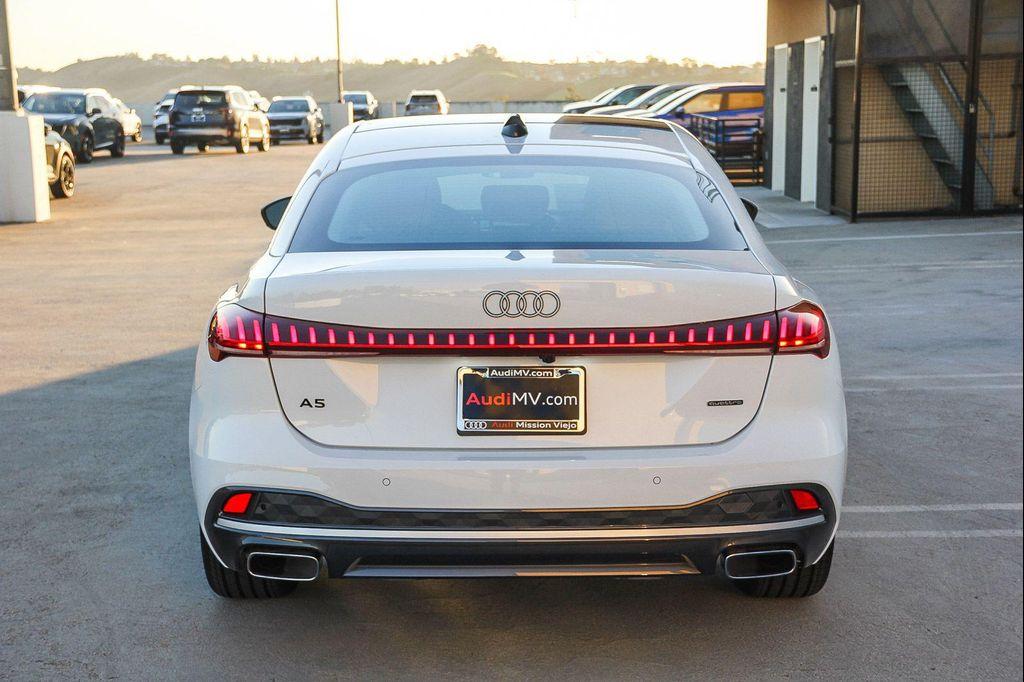 new 2025 Audi A5 car, priced at $56,625
