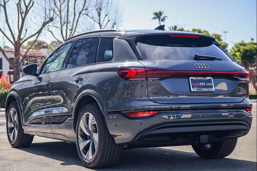 new 2025 Audi Q6 e-tron car, priced at $76,245