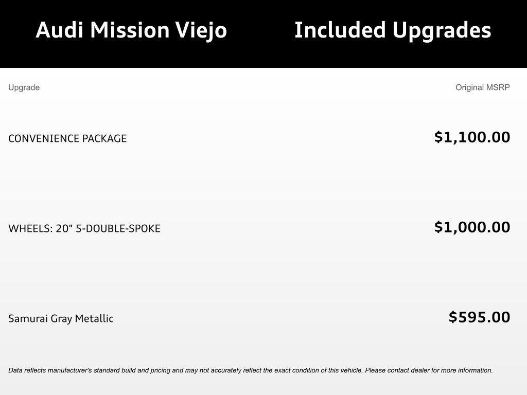 used 2025 Audi Q7 car, priced at $54,988