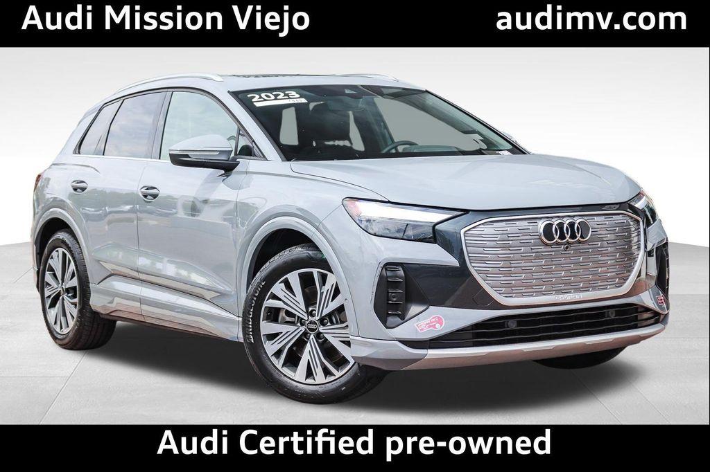 used 2023 Audi Q4 e-tron car, priced at $29,988