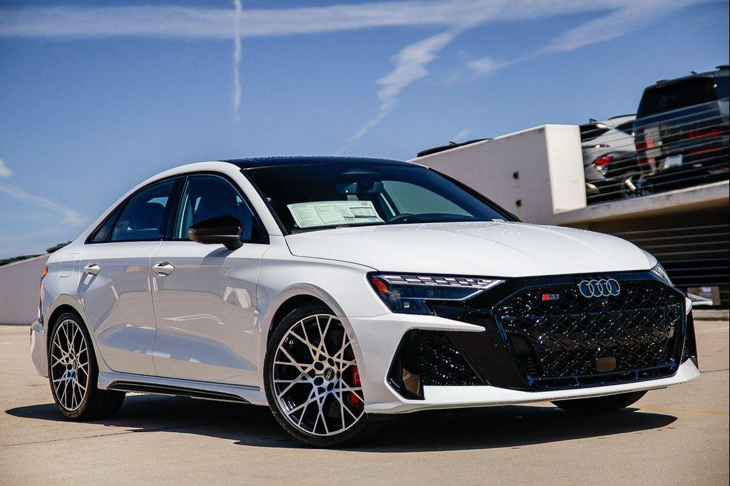 new 2026 Audi RS 3 car, priced at $74,295