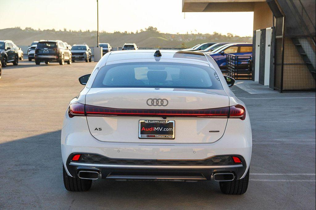 new 2025 Audi A5 car, priced at $55,080