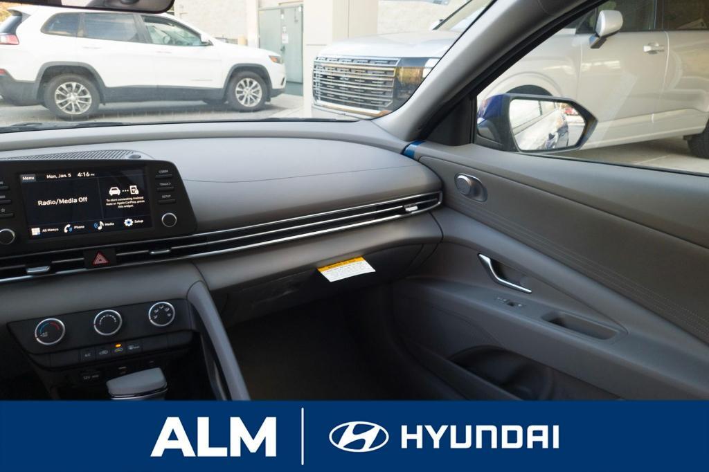 new 2026 Hyundai Elantra car, priced at $24,565
