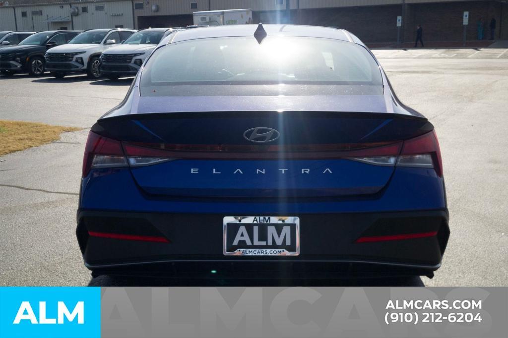used 2025 Hyundai Elantra car, priced at $18,320