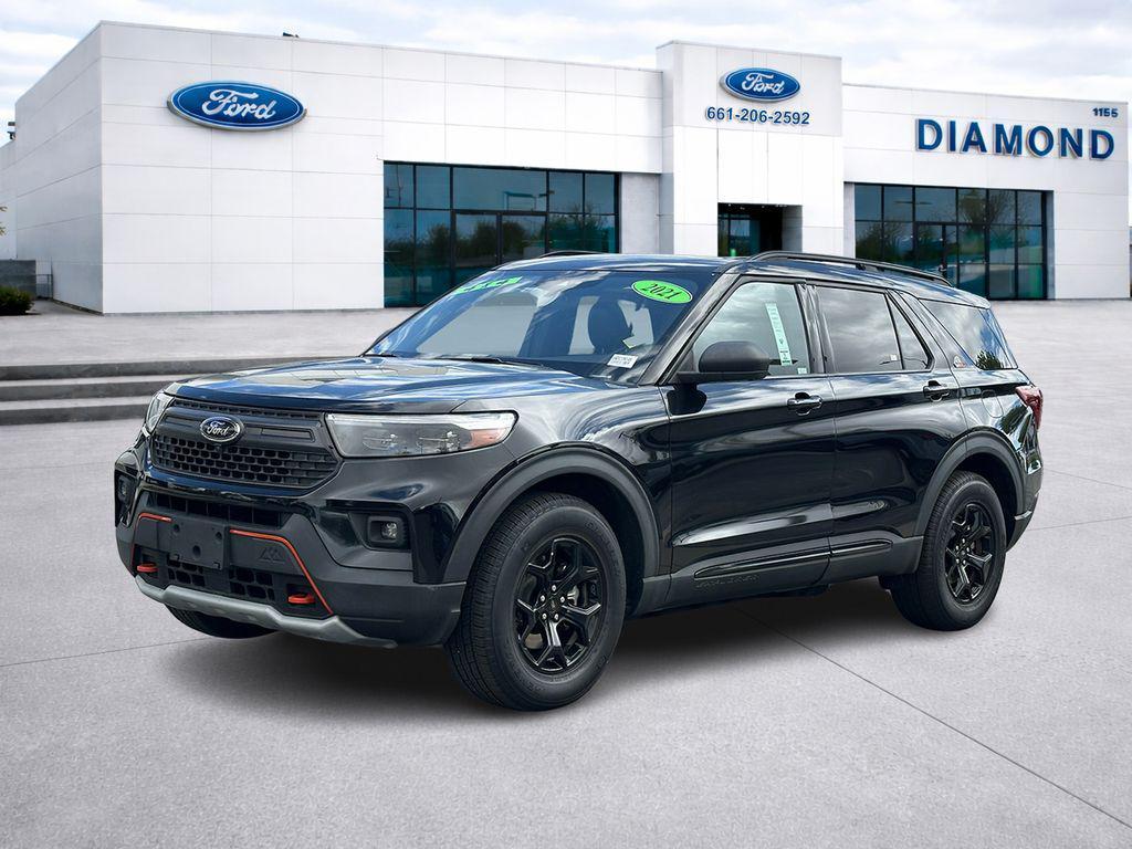used 2021 Ford Explorer car, priced at $28,521