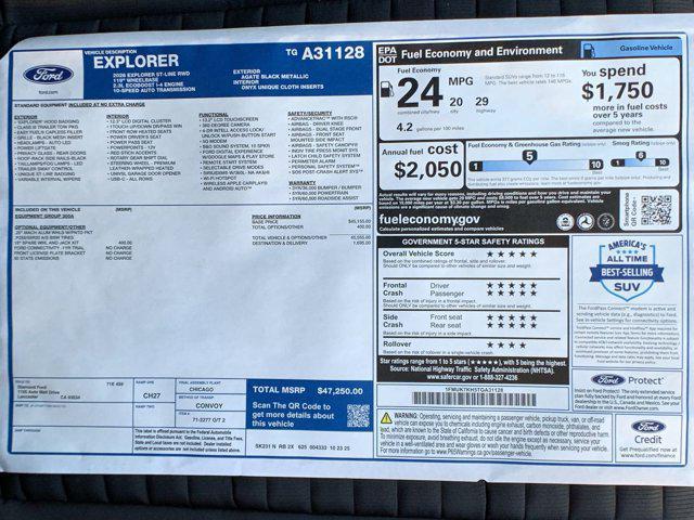 new 2026 Ford Explorer car, priced at $45,486