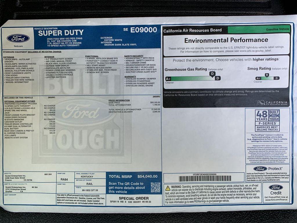 new 2025 Ford F-350 car, priced at $47,540