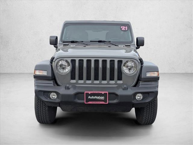 used 2021 Jeep Wrangler Unlimited car, priced at $32,384