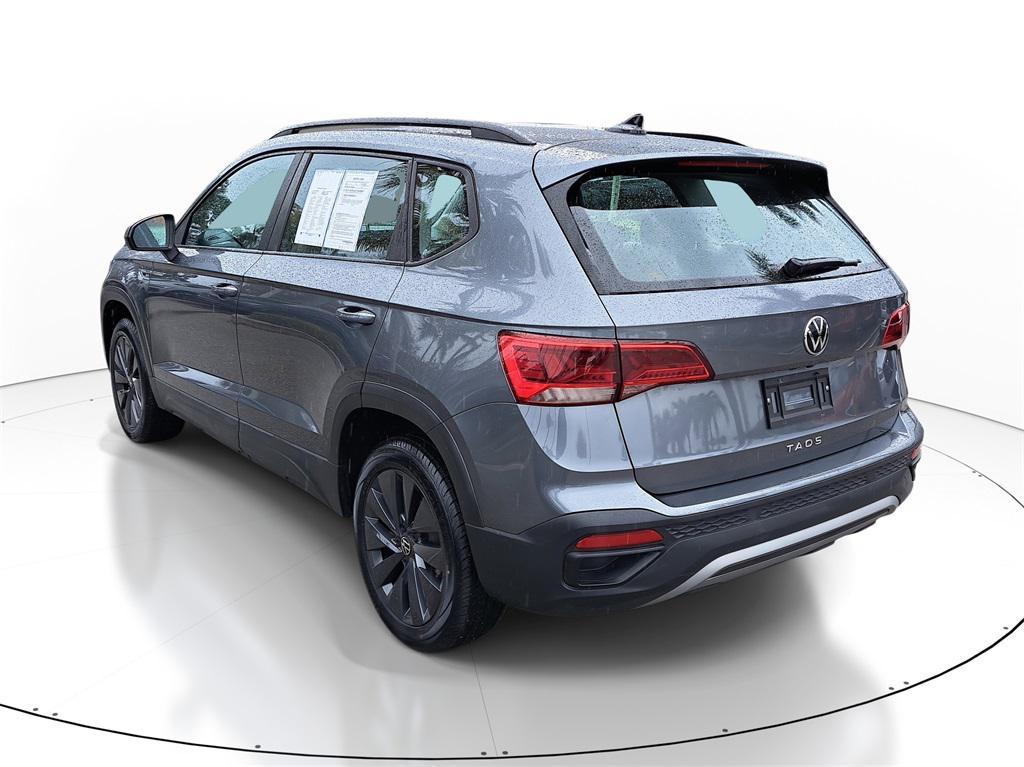 used 2023 Volkswagen Taos car, priced at $18,795