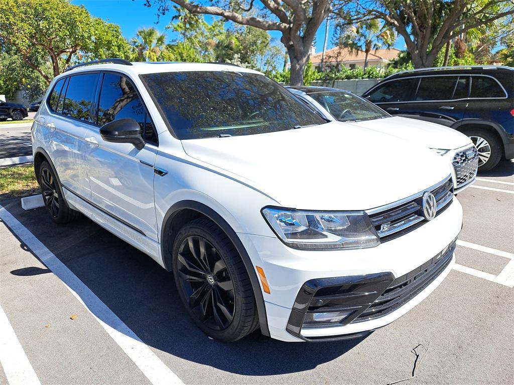 used 2021 Volkswagen Tiguan car, priced at $8,895