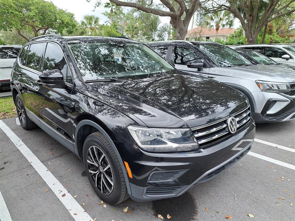 used 2021 Volkswagen Tiguan car, priced at $17,995
