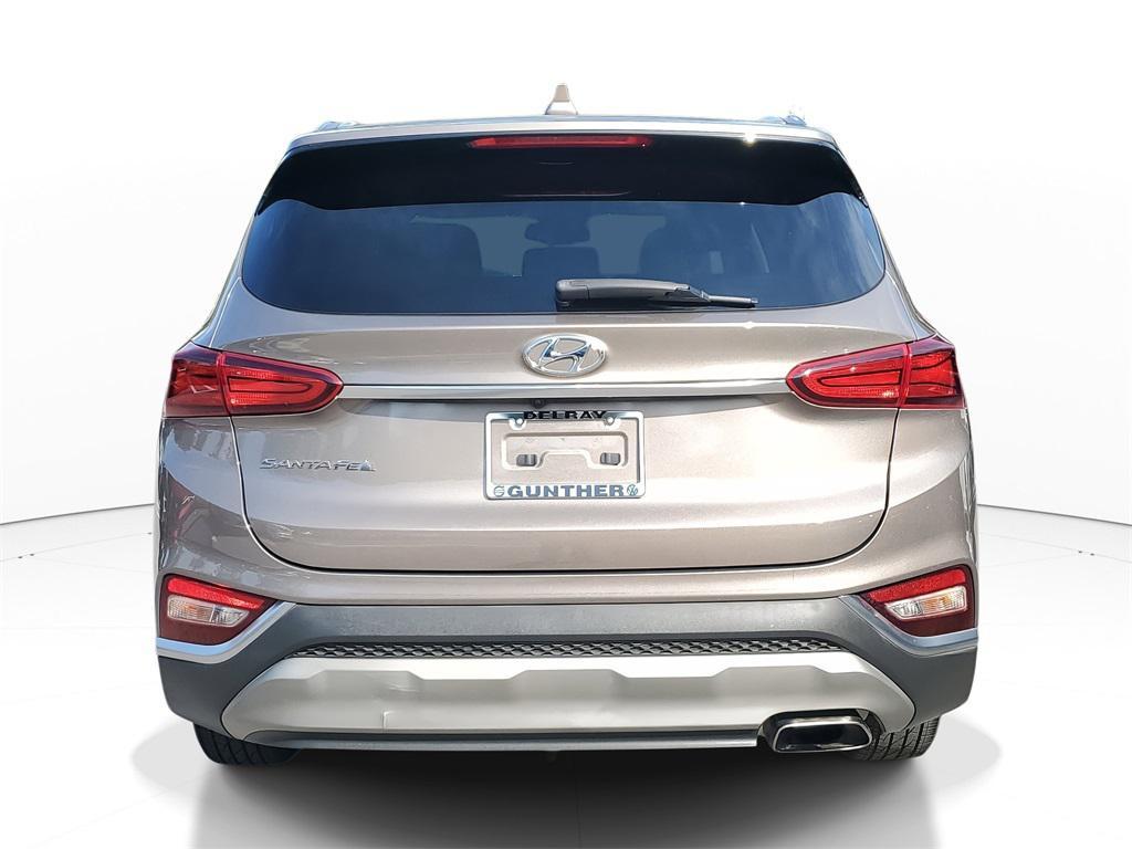 used 2020 Hyundai Santa Fe car, priced at $14,595