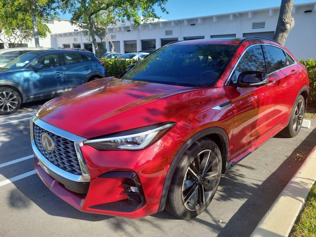 used 2022 INFINITI QX55 car, priced at $26,995