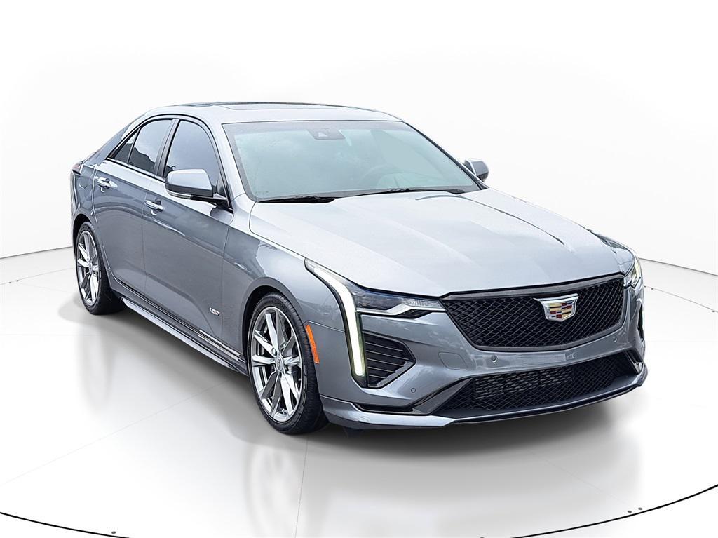 used 2022 Cadillac CT4-V car, priced at $36,995