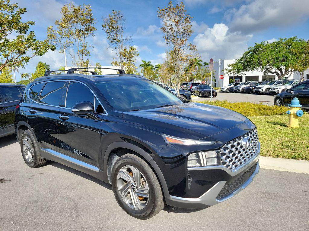 used 2022 Hyundai Santa Fe car, priced at $18,595