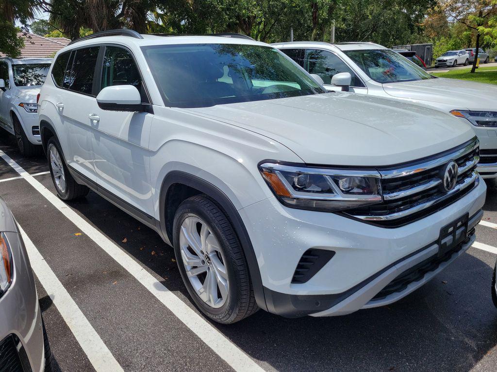 used 2021 Volkswagen Atlas car, priced at $25,879
