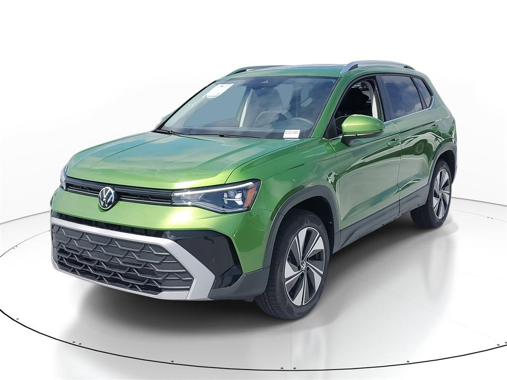 new 2025 Volkswagen Taos car, priced at $27,111