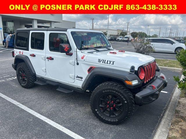 used 2021 Jeep Wrangler Unlimited car, priced at $25,499
