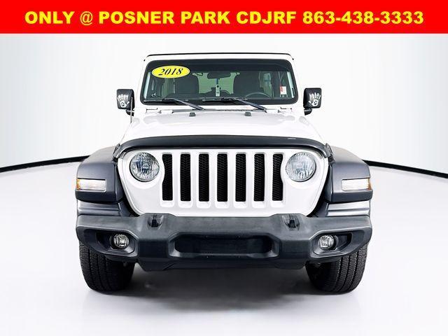 used 2018 Jeep Wrangler Unlimited car, priced at $23,499
