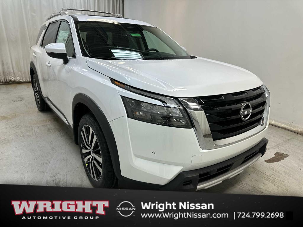 new 2025 Nissan Pathfinder car, priced at $54,010
