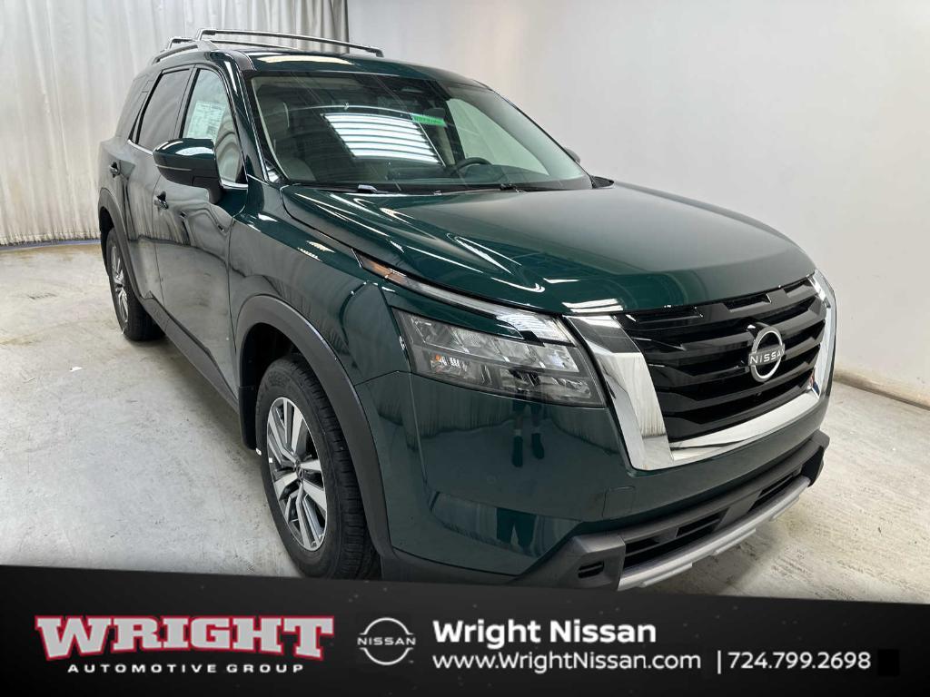 new 2025 Nissan Pathfinder car, priced at $44,086