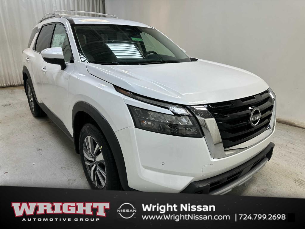 new 2025 Nissan Pathfinder car, priced at $44,486