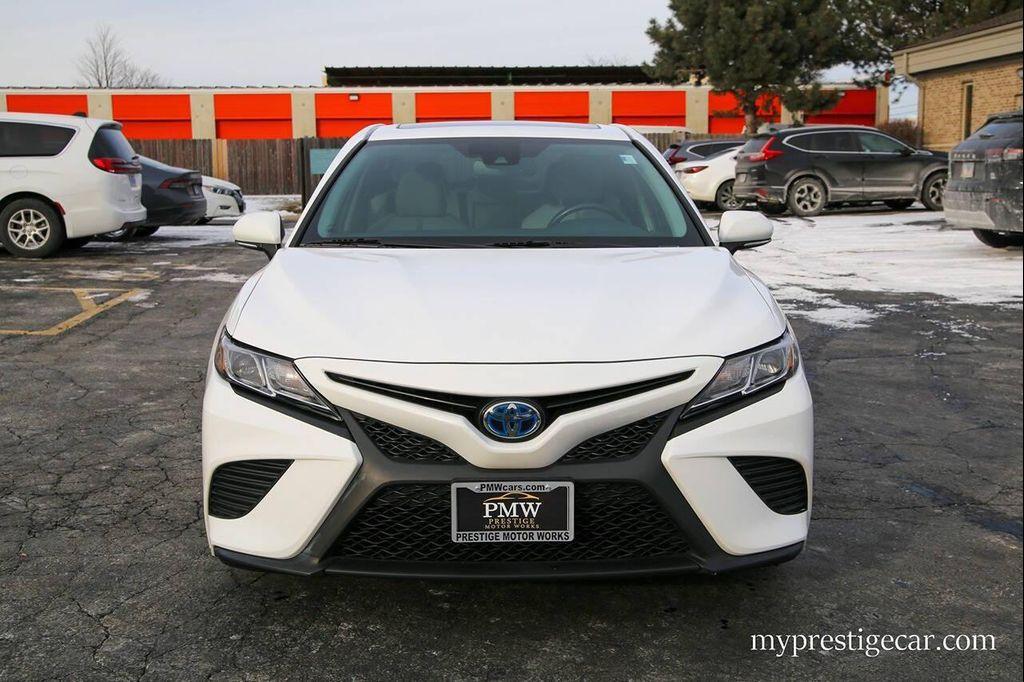 used 2018 Toyota Camry Hybrid car, priced at $17,854