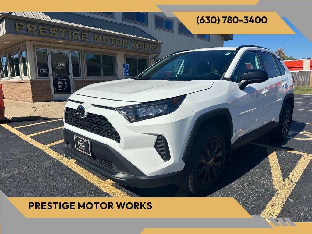 2019 Super White Toyota RAV4