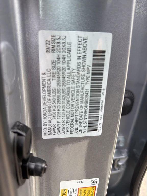 used 2022 Honda Passport car, priced at $37,095