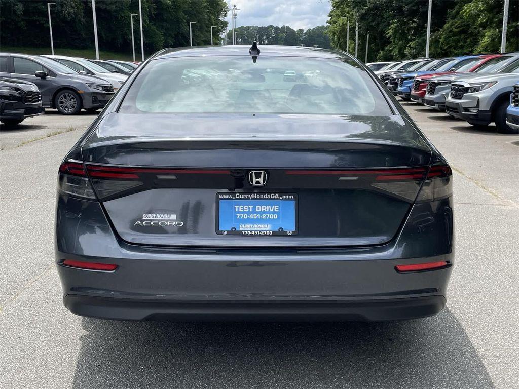new 2025 Honda Accord car, priced at $29,445