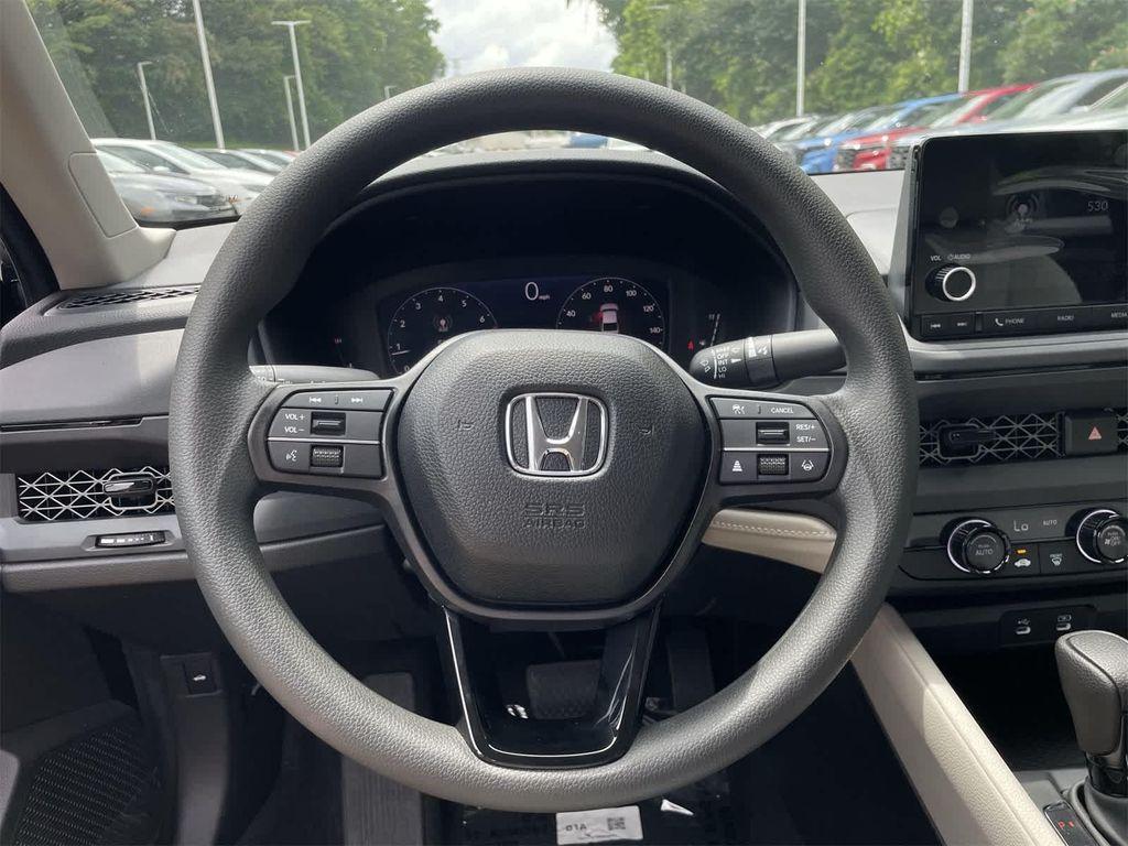 new 2025 Honda Accord car, priced at $29,445