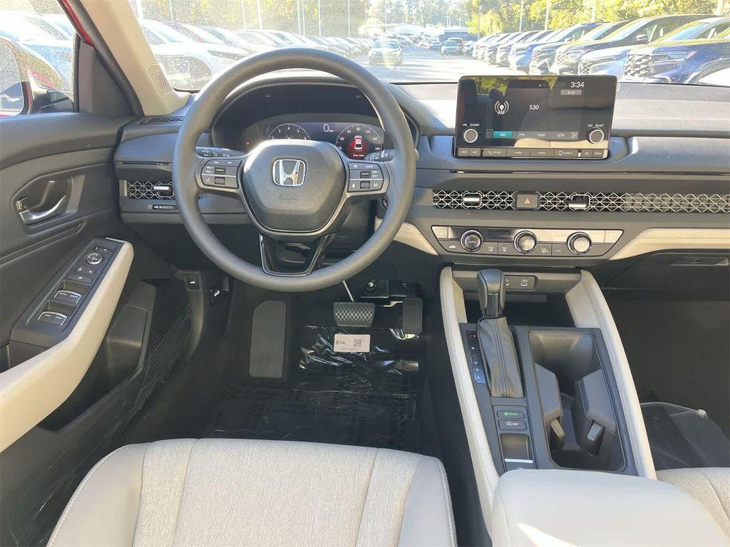 new 2025 Honda Accord car, priced at $32,210