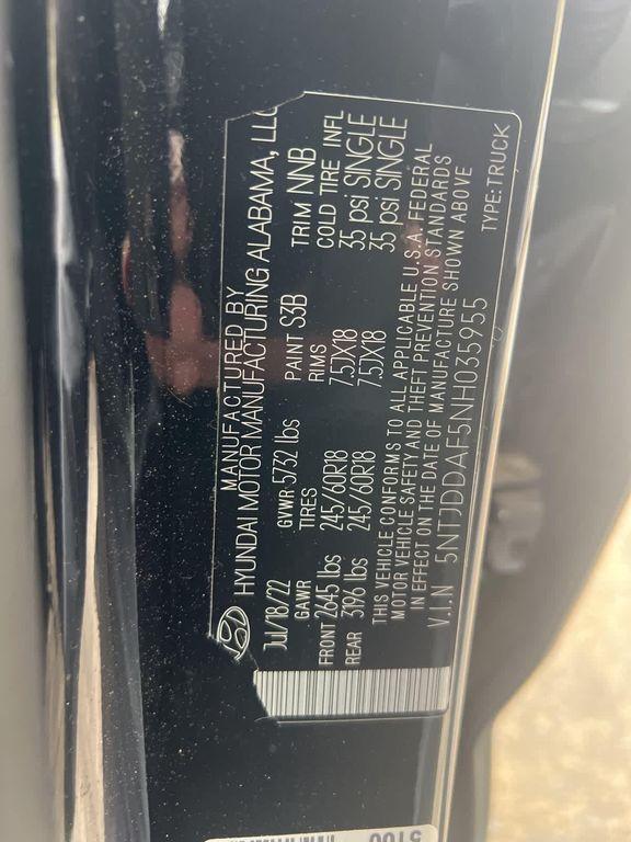 used 2022 Hyundai SANTA CRUZ car, priced at $22,427