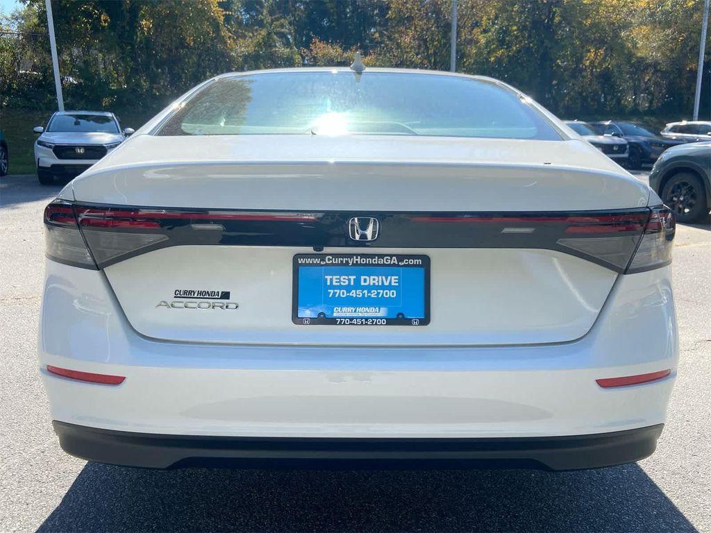 new 2025 Honda Accord car, priced at $29,945