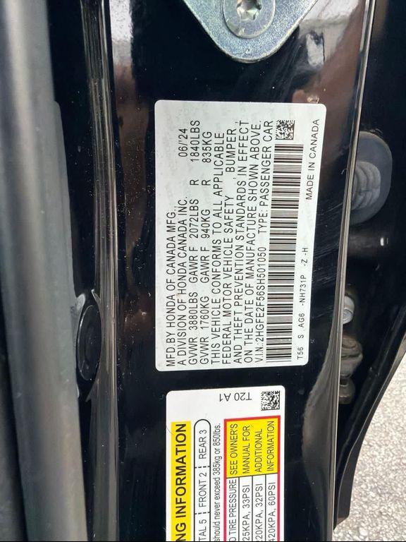 used 2025 Honda Civic car, priced at $25,570