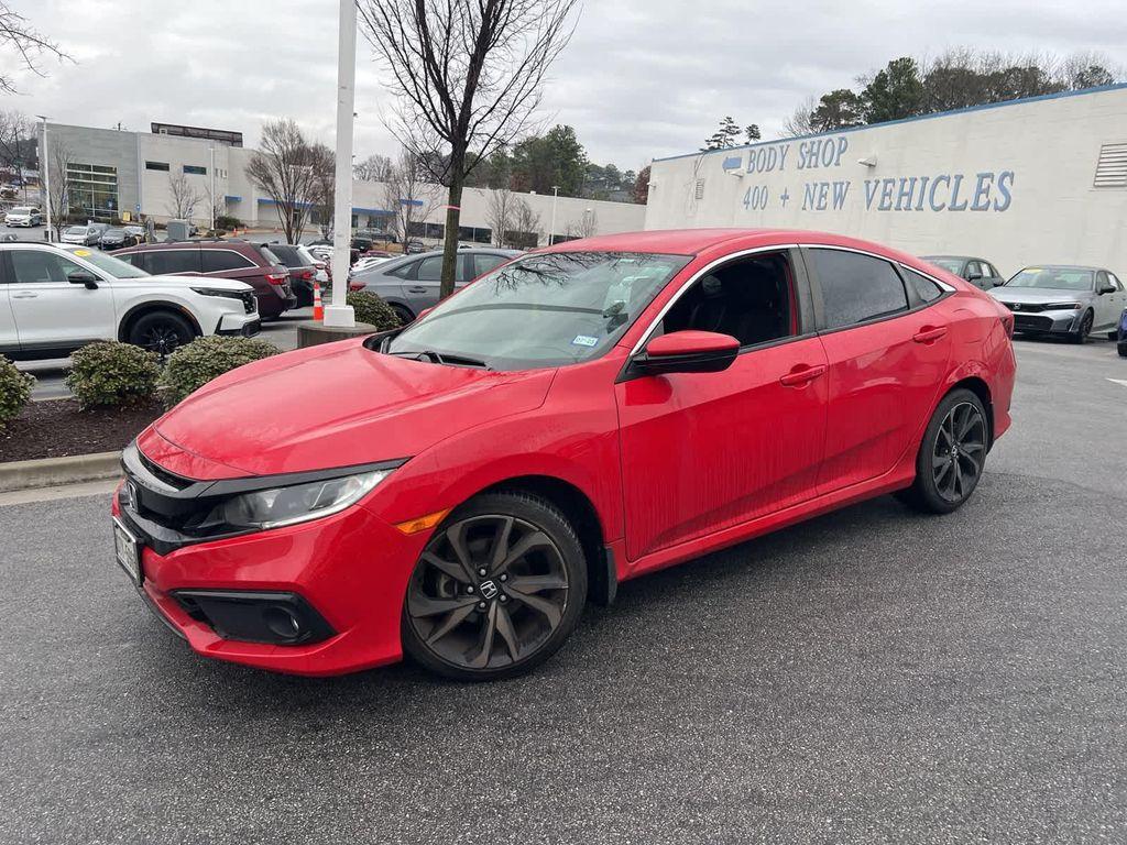 used 2021 Honda Civic car, priced at $19,788