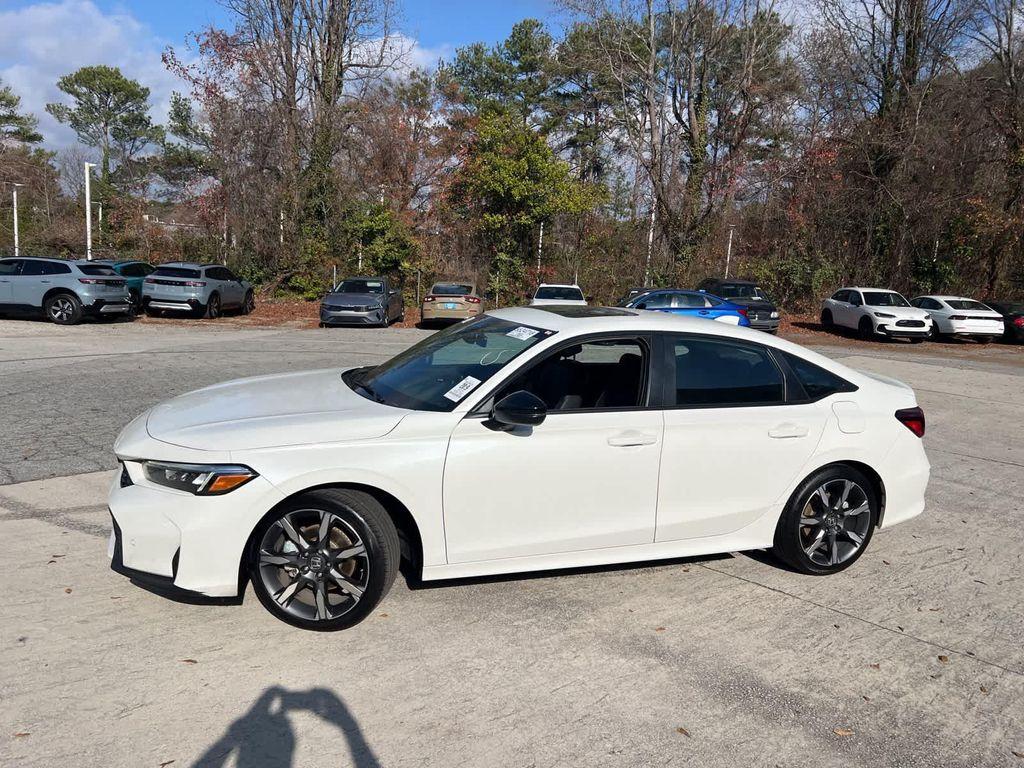 used 2025 Honda Civic Hybrid car, priced at $28,142